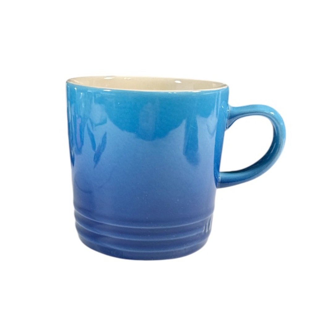 NEW Le Creuset AZURE BLUE Coffee Mug 350 ml